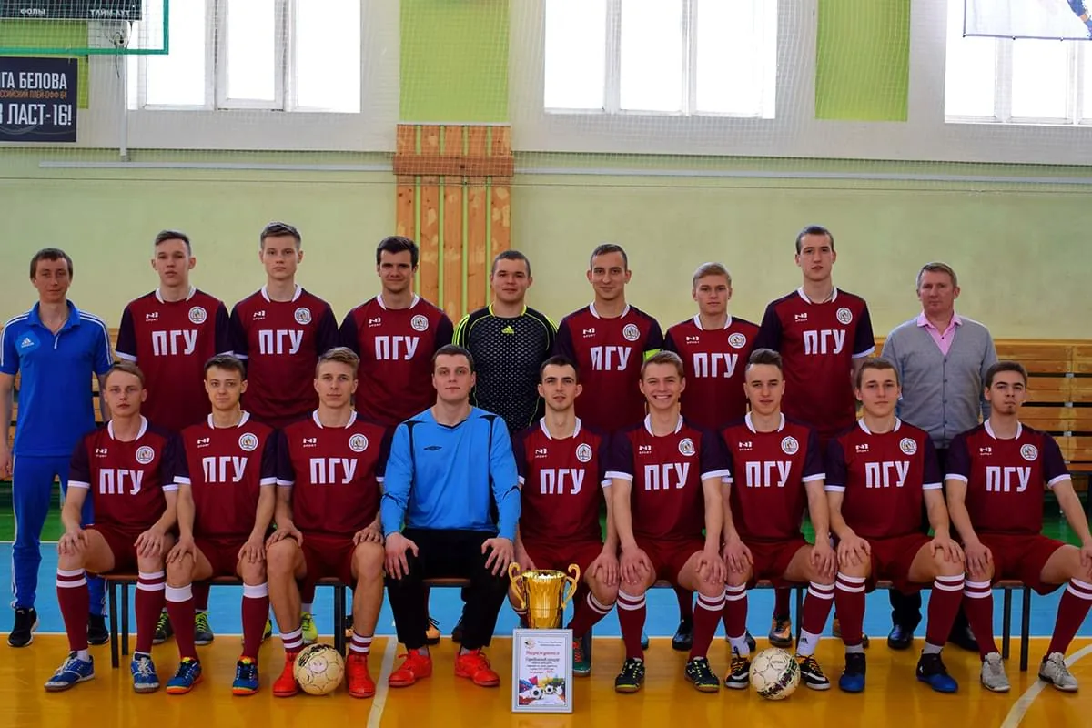 Футбольная команда ПГУ, Пенза, в форме N1Sport